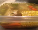 A picture of step 5 of SOPA DE POLLO 😋!!!.