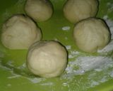 Foto langkah ke 4 dari resep Donat berlumur keju.