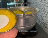 Foto langkah ke 9 dari resep Tumpeng Mini Nasi Kuning.