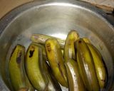 A picture of step 1 of Steamed Banana Recipe.
