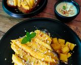 मैंगो मलाई टोस्ट Mango malai toast रेसिपी चरण 6 फोटो