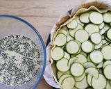 Une image de l'étape 4 de Tarte à la courgette.