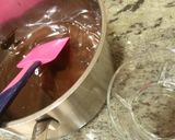 A picture of step 3 of Fruit coated with dark crunchy chocolate.