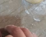 A picture of step 2 of Simple donuts with my lovely tea.