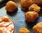 Popcorn "csirketofu" falatok gluténmentesen recept fázis 6 fotója