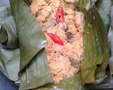 Foto langkah ke 4 dari resep Botok Terong Ijo & Jamur Tiram.