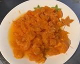 Une image de l'étape 2 de Compote de pêches et mandarines.