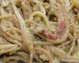 Foto del paso 5 de la receta: 15.Espaguetis a la crema de brócoli y avena con bacon