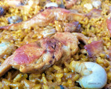 Foto del paso 7 de la receta: Arroz con conejo y caracoles al romero
