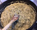 Une image de l'étape 9 de Gratin d épinards au champignons de paris,fromage frais et parmesan.