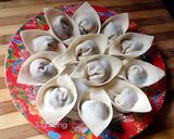 A picture of step 9 of Wonton Soup (Homemade Wontons).