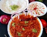 A picture of step 7 of Rajma Masala.