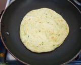 A picture of step 10 of Zucchini chapati.