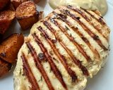 A picture of step 5 of Dijonnaise Grilled Chicken Breasts.