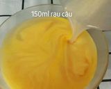 Hình bước làm 4 của món Flan rau câu không cần hấp