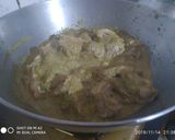 A picture of step 4 of Green Handi chicken.
