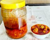 A picture of step 3 of Stuff Gunda keiry (raw mango) Aachaar.