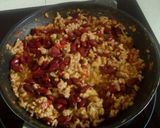 Foto del paso 7 de la receta Fajitas con carne y judías pintas