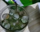 Foto langkah ke 4 dari resep Es creamy matcha jelly ball.