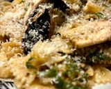Une image de l'étape 3 de Pesto Farfalle.