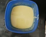 A picture of step 1 of Maizeflour Masala khichu.