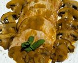 Foto del paso 5 de la receta: Lomo de cerdo con salsa de champiñones