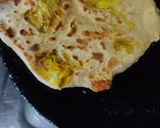A picture of step 2 of Aloo ka parath.