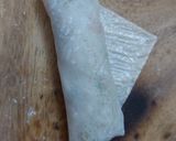 A picture of step 3 of Chicken spring rolls.
