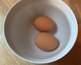 A picture of step 1 of Ajitsuke Tamago (Japanese Pickled Eggs).