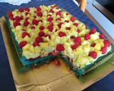 A picture of step 13 of Multicolor Cake.