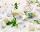 A picture of step 3 of Potato Raita.