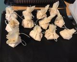 Une image de l'étape 7 de Petits ballotins chèvre jambon blanc.