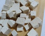 Foto del paso 1 de la receta: Tofu crujiente con arroz al curry