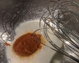A picture of step 1 of Harissa for fried potatoes.