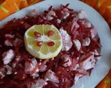 عکس مرحله 1 از دستور سالاد گل کلم، لبو و شلغم خام