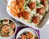 A picture of step 17 of Chicken kebab makhani pasta.