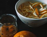 Une image de l'étape 1 de Soupe butternut à l’orange et à la vanille.