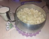 صورة لخطوة 4 من وصفة عصيدة البطاطا بالكباب 🥔🥔🥔🥔puré de pomme de terre