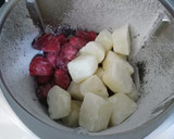 Foto del paso 1 de la receta: Helado de fresas con leche de espelta con Thermomix