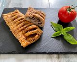 Rácsos gombás-májas táska recept fázis 6 fotója