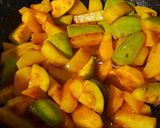 A picture of step 5 of Bihari Style Dry Parwal Aloo Masala.