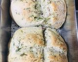 Foto del paso 7 de la receta: PAN CON VERDEOS Y AJO 😋🤗🍞🥖🍞🧄🧅🥬🤗😋🤗