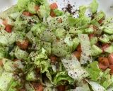 A picture of step 3 of Greens Salad.