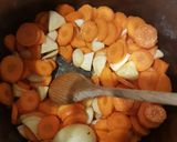 Zöldségleves gluténmentes, gyors recept fázis 1 fotója