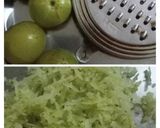 A picture of step 1 of Fresh Amla Turmeric Instant pickle.