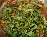 A picture of step 6 of Methi Rajma.