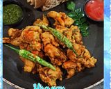 A picture of step 4 of CRISPY PAKORAY With Roti.