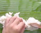 Foto langkah ke 5 dari resep Nasi Bakar Ayam Kemangi.