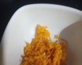 A picture of step 1 of Orange zest sweet cream sandwich.