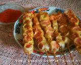 Foto langkah ke 4 dari resep Sosis Gulung Lumpia.
